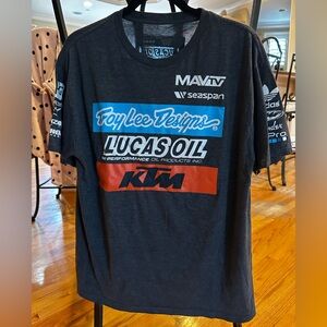 Troy Lee Designs Gray T-Shirt - Size L